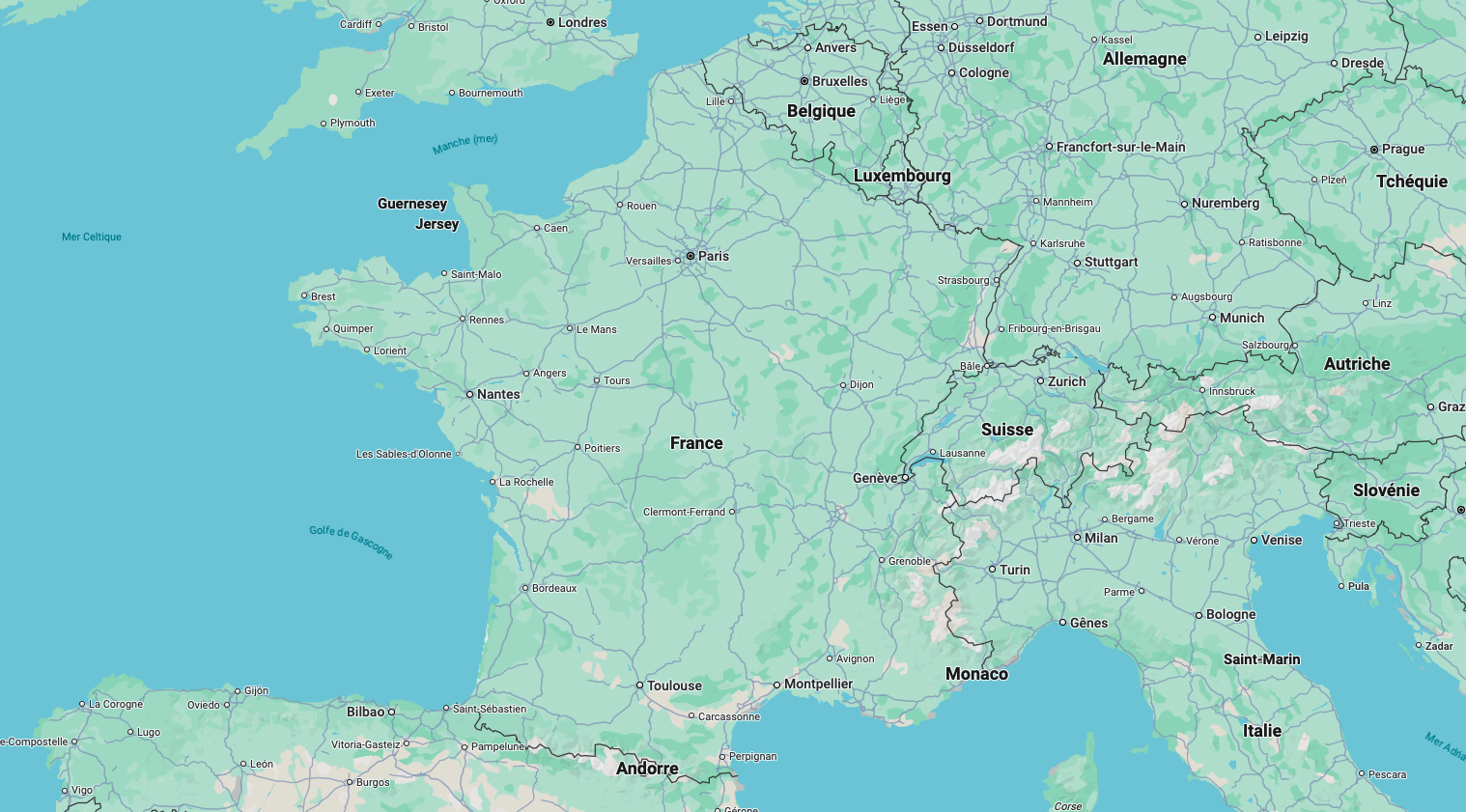 Carte de France