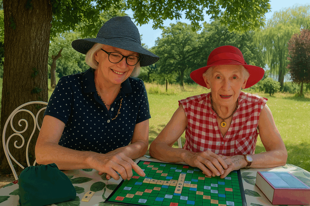 Dame de compagnie en vacances